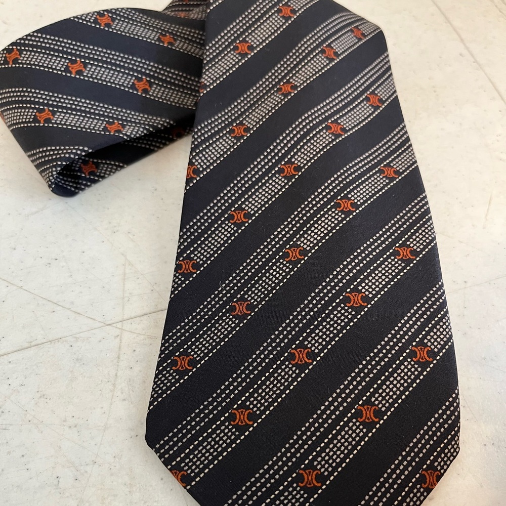 Vintage Celine Paris necktie